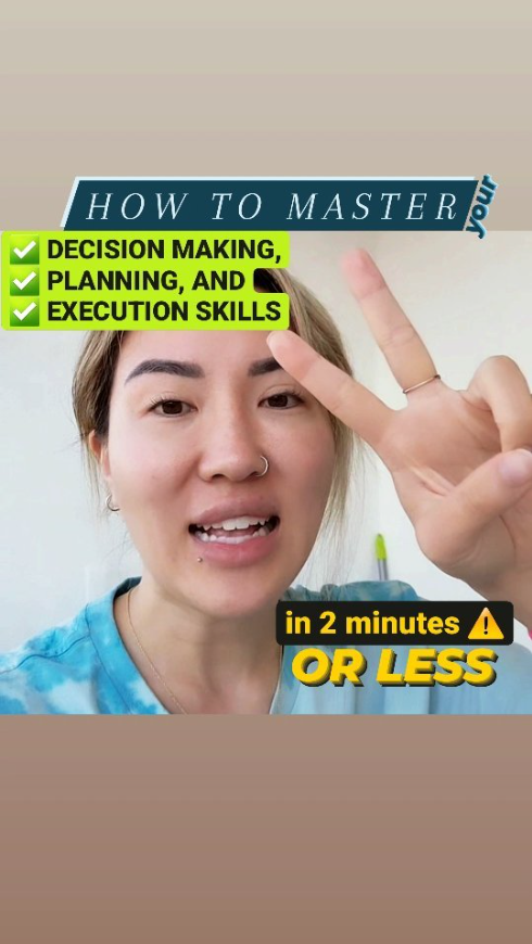 HOW TO MASTER YOUR DECISION MAKING, PLANNING AND EXECUTION SKILLS IN 2 ...